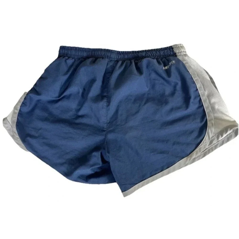 Nike Dri Fit PSU Penn State Nittany Lions Shorts Blue Girls Youth Medium (8-10)